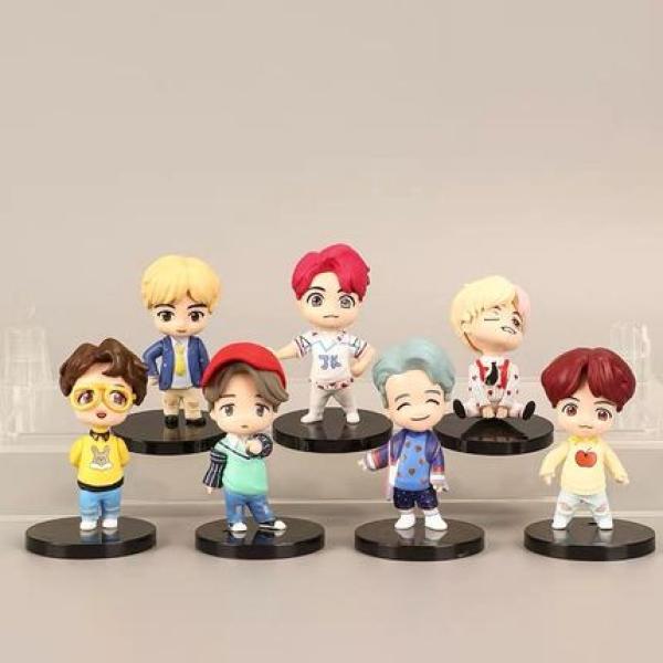 BTS mini figures Sets 6